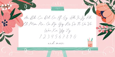 Idana Luisa Script font