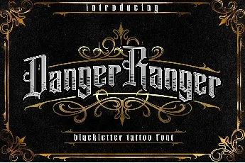 Danger Ranger font