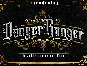 Danger Ranger font