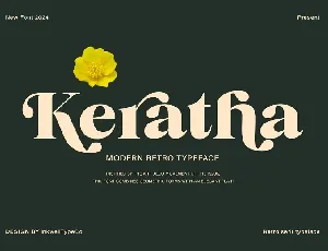 Keratha font