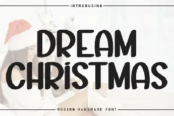 Dream Christmas Display font