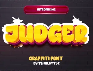 JUDGER font