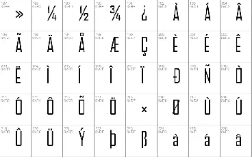 GOSPER font