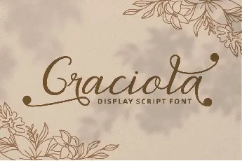 Graciola font