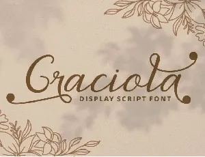 Graciola font