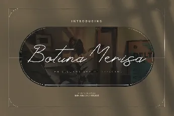 Botuna Merisa font