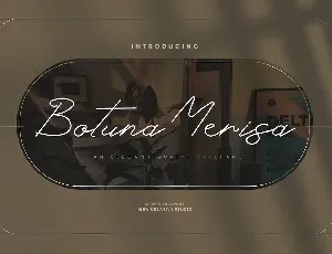 Botuna Merisa font