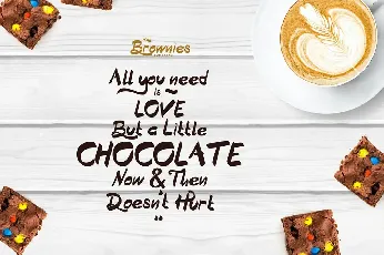 Brownies font