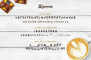 Brownies font