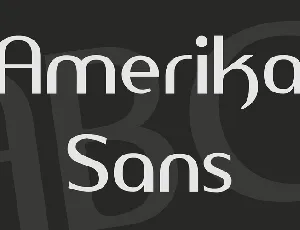 Amerika Sans font