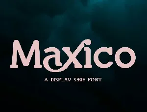 Maxico font