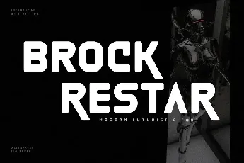 Brock Restar font