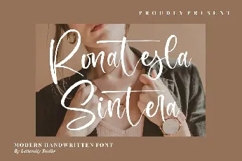 Ronatesla Sintera font