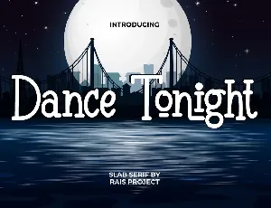 Dance Tonight font