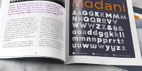 Madani Sans Serif font