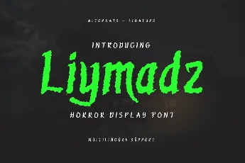 Liymadz Trial font