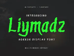 Liymadz Trial font