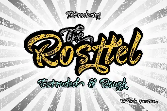 Rosttel font