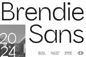 Brendie font