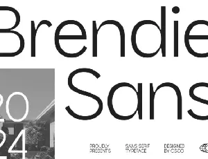 Brendie font