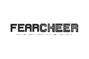 Fearcheer Sans Display Family font