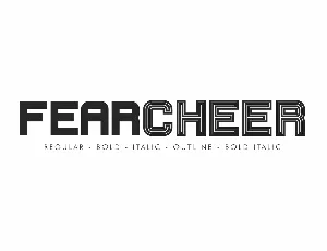 Fearcheer Sans Display Family font