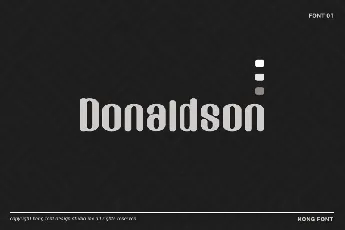 Donaldson Sans font