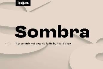 Sombra font