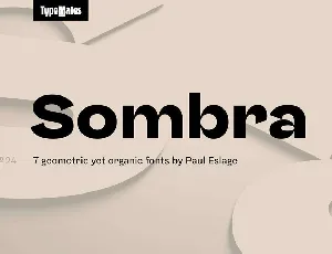 Sombra font