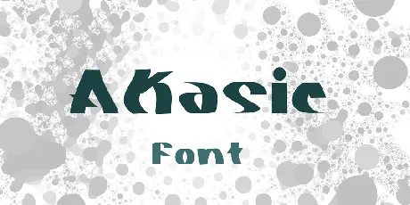 Akasic font