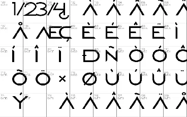 Deltha font