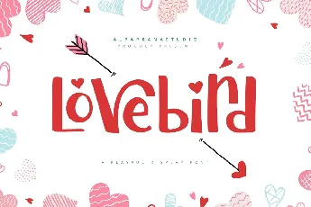 Lovebird Free font