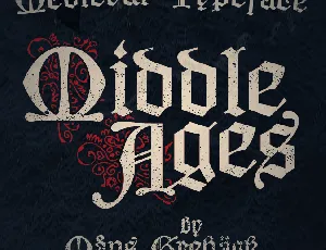 Middle Ages PERSONAL USE font