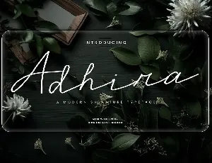 Adhira font