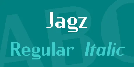 Jagz font