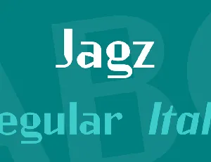 Jagz font