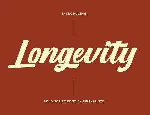 Longevity font