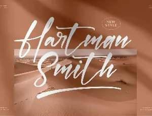 Hartman Smith font