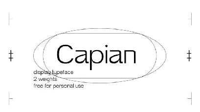 Capian font