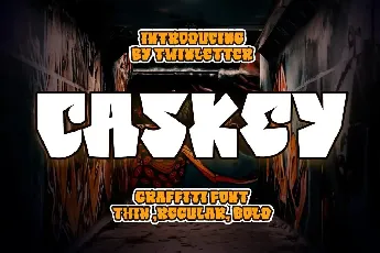 Caskey font