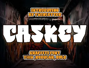 Caskey font