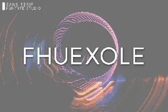 Fhuexole font