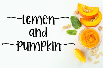 Pumpkin Butter font