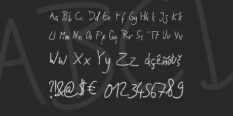 Jakobs Handwriting font