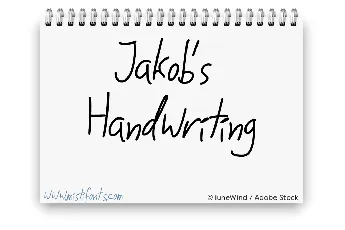 Jakobs Handwriting font