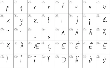 Jakobs Handwriting font