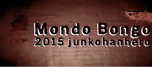 Mondo Bongo font