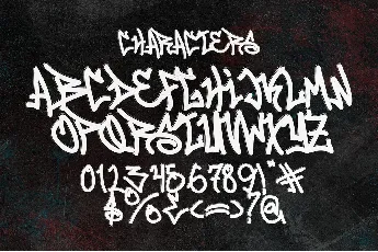 Street Of Exodus font