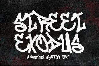 Street Of Exodus font