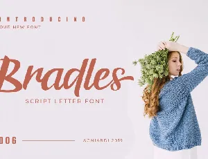 Bradles Script font